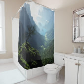 ハイランド春 シャワーカーテン (インサイチュ)