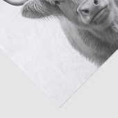 ハイランド牛かわいい 薄葉紙 (詳細)