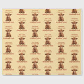 ハイランド牛が大好きな女の子だ ラッピングペーパー (フラット)