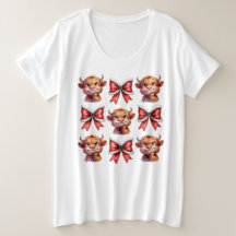 ハイランド牛とクリスマスコケット弓