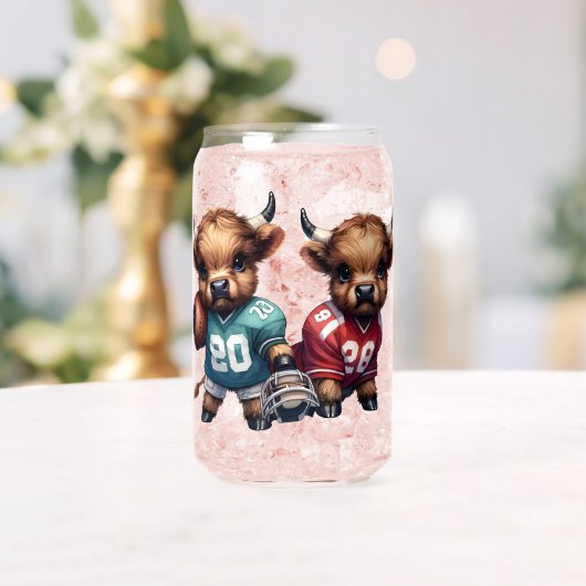 ハイランド牛とサッカー ガラス缶 (インサイチュ (ウェディング))