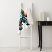 ハイランド牛とサッカー シェルパブランケット (インサイチュ)