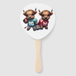 ハイランド牛とサッカー ハンドファン