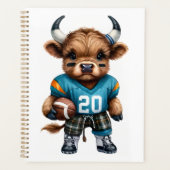 ハイランド牛とサッカー プランナー手帳 (正面)