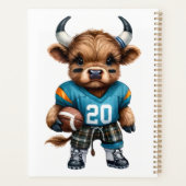 ハイランド牛とサッカー プランナー手帳 (裏面)