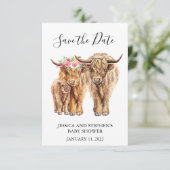 ハイランド牛のカップルがデートを救う セーブザデート (スタンド正面)