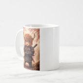 ハイランド牛の侍 コーヒーマグカップ (正面左)