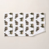 ハイランド牛の熱狂バスルームのタオルセット バスタオルセット (ハンドタオル)