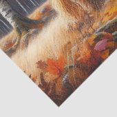 ハイランド牛の秋の水の色のデコページ 薄葉紙 (詳細)