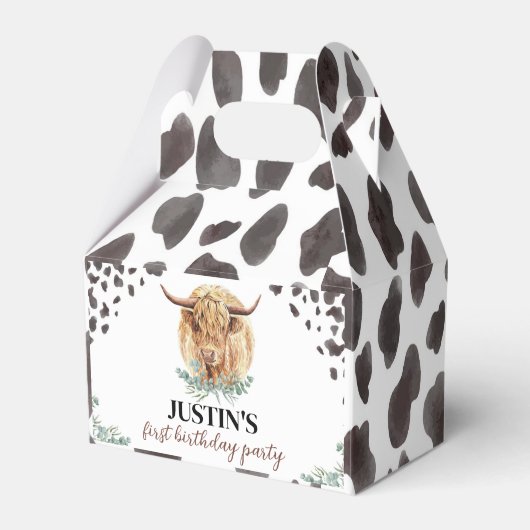 ハイランド牛の誕生日ビーフボックス フェイバーボックス (正面サイド)