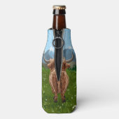 ハイランド牛の贈り物&アクセサリー ボトルクーラー (ボトル裏面)