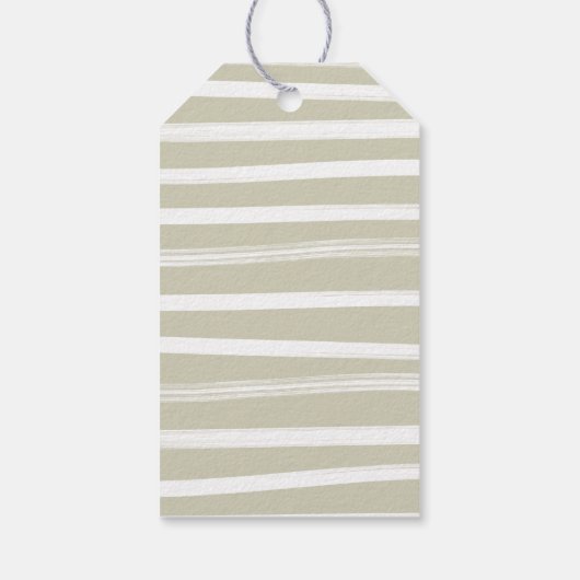 ハイランド牛の赤ちゃんシャワーサボテン ギフトタグ (裏面)