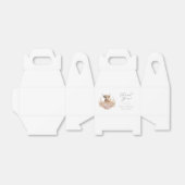 ハイランド牛の赤ちゃんシャワー フェイバーボックス (折り畳みなし)