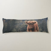 ハイランド牛ふくらはぎ秋の草原 ボディピロー (裏面)