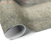 ハイランド牛ふくらはぎ秋の草原 ラッピングペーパー (ロールコーナー)