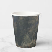 ハイランド牛ふくらはぎ秋の草原 紙コップ (正面)