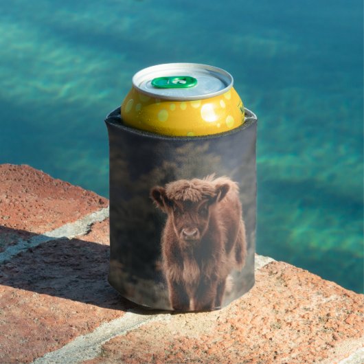 ハイランド牛ふくらはぎ秋の草原 缶クーラー (インサイチュ プール)