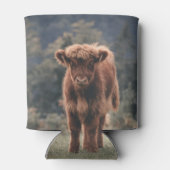 ハイランド牛ふくらはぎ秋の草原 缶クーラー (裏面)