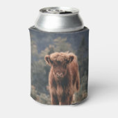 ハイランド牛ふくらはぎ秋の草原 缶クーラー (缶裏面)