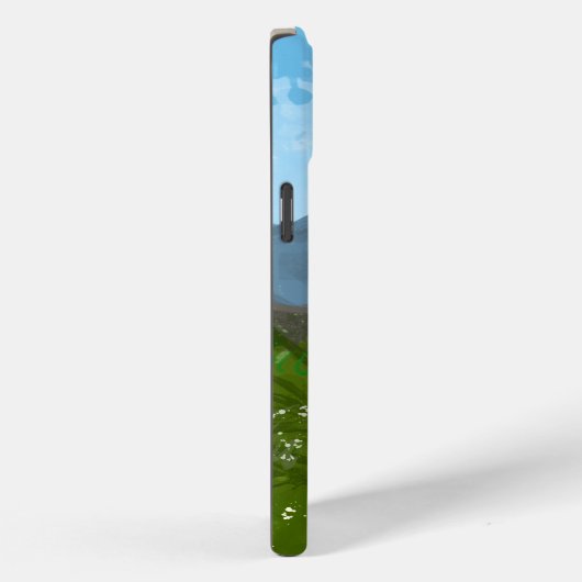 ハイランド牛エレクトロニクス Case-Mate iPhoneケース (裏面 / 右)