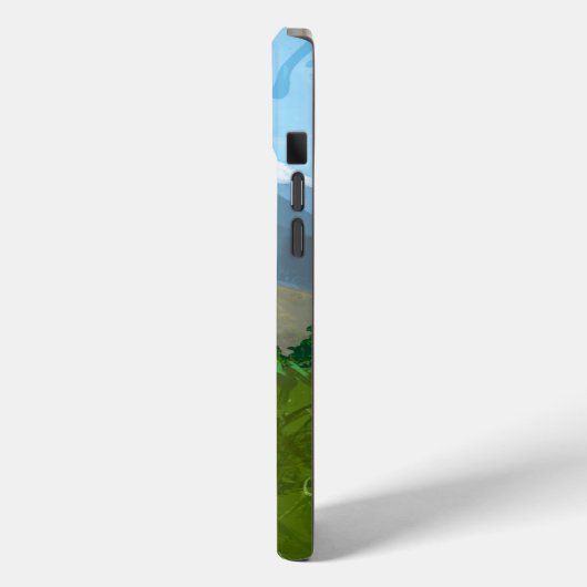 ハイランド牛エレクトロニクス Case-Mate iPhoneケース (裏面 / 左)