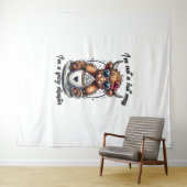 ハイランド牛コーヒー、コーヒー牛 タペストリー (インサイチュ(横))