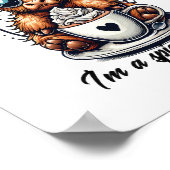 ハイランド牛コーヒー、コーヒー牛 ポスター (角)