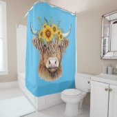 ハイランド牛シャワーカーテン シャワーカーテン (インサイチュ)