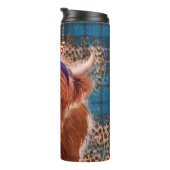 ハイランド牛バッファロープレイド7月4日の独立記念日 タンブラー (回転右)