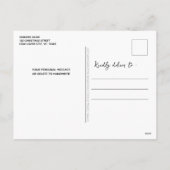 ハイランド牛フェスティバルファームメリークリスマスへモー シーズンポストカード (裏面)