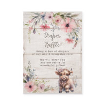 ハイランド牛フローラかわいい愛らしいおむつラッフル