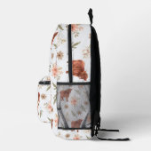 ハイランド牛フローラガールズバックパック プリントバックパック (右)