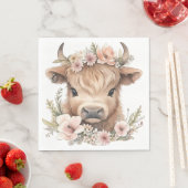 ハイランド牛フローラボホパーティーナプキン スタンダードランチョンナプキン (インサイチュ)