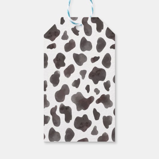 ハイランド牛フローラ誕生日サンキューユーラベル ギフトタグ (裏面)