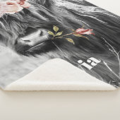 ハイランド牛フローラ |西部の女性のカーボーイの子供の名前 シェルパブランケット (3/4)