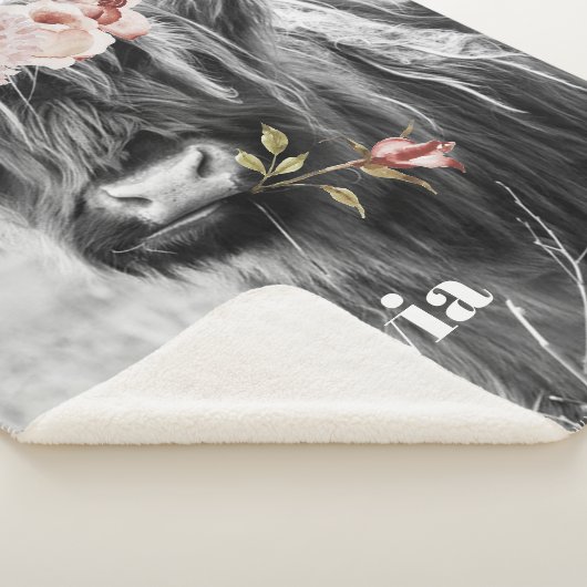 ハイランド牛フローラ |西部の女性のカーボーイの子供の名前 シェルパブランケット (3/4)