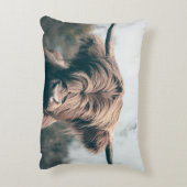 ハイランド牛ポートレート アクセントクッション (裏面(縦))