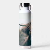 ハイランド牛ポートレート ウォーターボトル (正面)