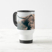 ハイランド牛ポートレート トラベルマグ (正面左)