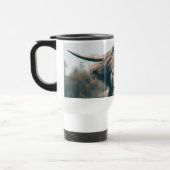 ハイランド牛ポートレート トラベルマグ (左)