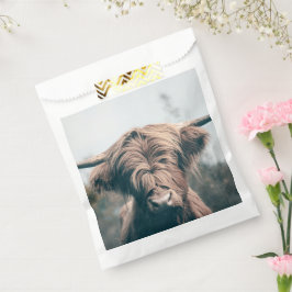 ハイランド牛ポートレート フェイバーバッグ