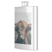 ハイランド牛ポートレート フラスク (左)