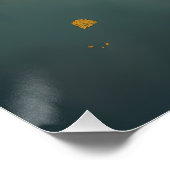 ハイランド牛ポートレート ポスター (コーナー)