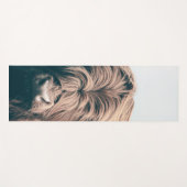 ハイランド牛ポートレート ヨガマット (正面(横))