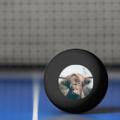 ハイランド牛ポートレート 卓球ボール (ネット)