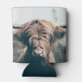 ハイランド牛ポートレート 缶クーラー (裏面)