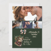 ハイランド牛メリークリスマスミセスとミスター4写真 シーズンカード (正面)