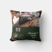 ハイランド牛メリークリスマスミセスとミスター5写真 クッション (正面)