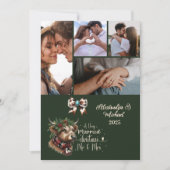 ハイランド牛メリークリスマスミセスとミスター5写真 シーズンカード (正面)