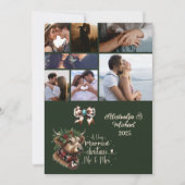 ハイランド牛メリークリスマスミセスとミスター7写真 シーズンカード (正面)